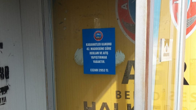 BELEDİYE DURAKLARINDA REKLAM VE İLAN YAPIŞTIRMAK YASAK!