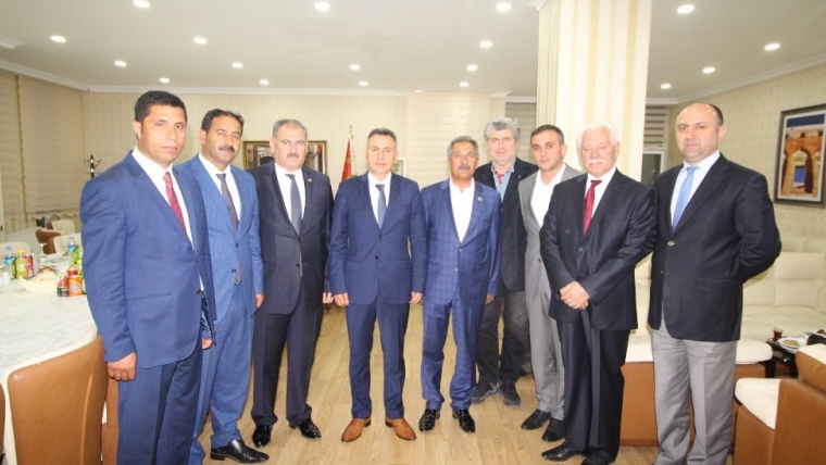 Vali Elban, Belediye Başkanları ile bir araya geldi