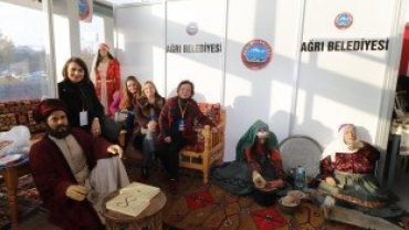 Uluslararası Yerel Yönetimlerde Kadın Şurası'nda Ağrı Standına Yoğun İlgi