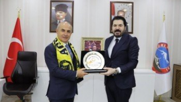 Türkiye Belediyeler Birliği Başkanı Şahin’den, Başkan Sayan’a ziyaret