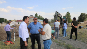 Ağrı’da 20 yıldır çözülemeyen altyapı sorunu çözüme kavuştu.